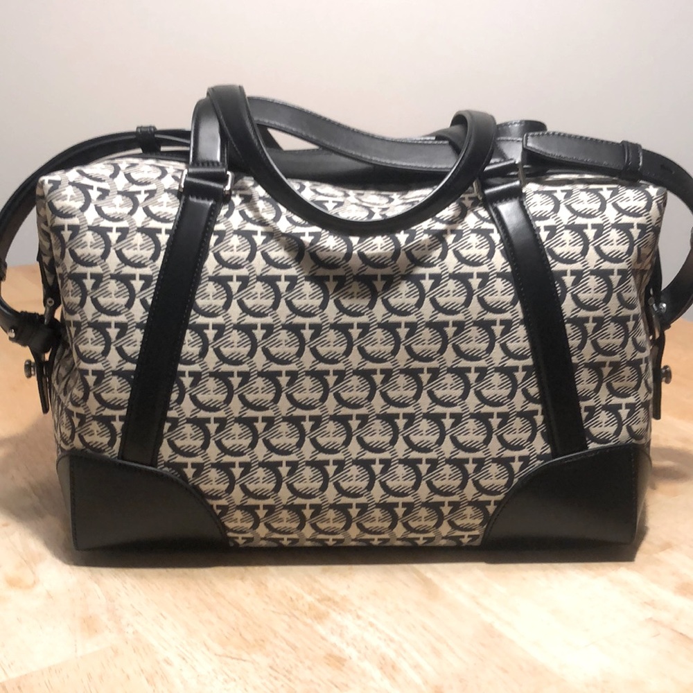 Salvatore Ferragamo - Gancini Monogram Travel Bag.